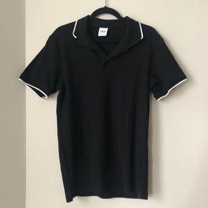 Zara Black Polo Large